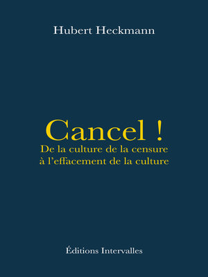 cover image of Cancel !